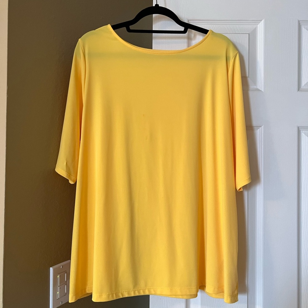 Susan Graver polyester blouse